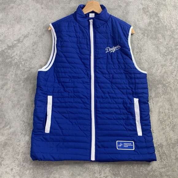 Los Angeles Dodgers Vest Adult Medium Baseball Healthcare Appreciation Night RN - Picture 1 of 8
